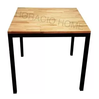 Mesas Madera Comedor Industral Hierro Bar - Horacio Home