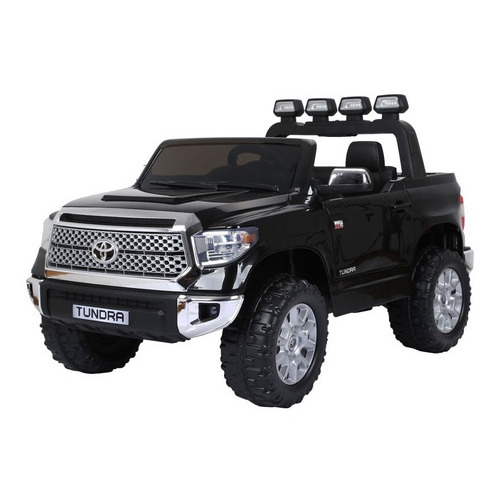 Camioneta Auto Batería Eléctrico Toyota Tundra Infantil 12v Color Negro