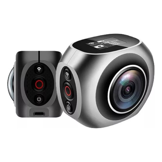 Action Cam Digital Dual Cam Move 360° Control 2.4g Usb Wi Fi