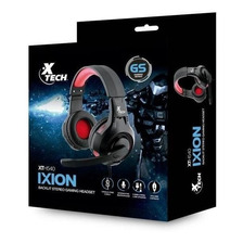Audifono Xtech Gaming Ixion Xth-541 Con Microfono/audio