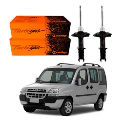  Par Amortecedor Dianteiro Fiat Doblo 1.3 2001 A 2006