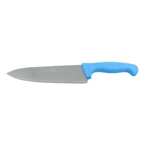 Cuchillo Para Chef Profesional De 8 Pulgadas Acero Inox Color Azul