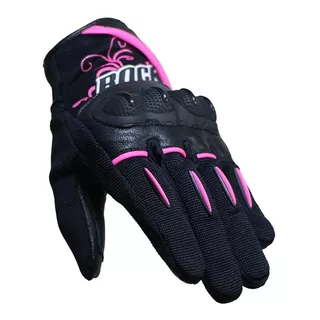 Guantes Moto Mujer Joe Rocket Super Moto 2.0 Rosas