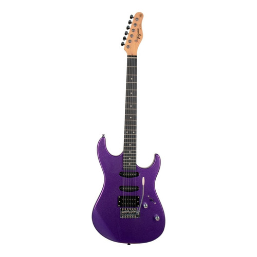 Guitarra eléctrica Tagima TW Series TG-510 de tilo metallic purple con diapasón de madera técnica