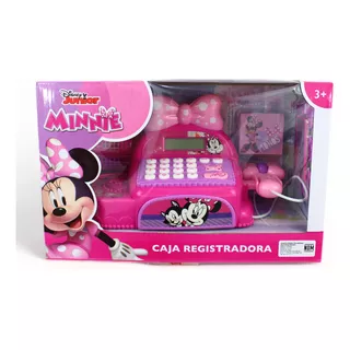 Caja Registradora Minnie Mouse Juguete Con Luz