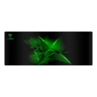 Mouse Pad Gamer T-dagger Geometry T-tmp301 300 X 780 X 3mm Color Verde