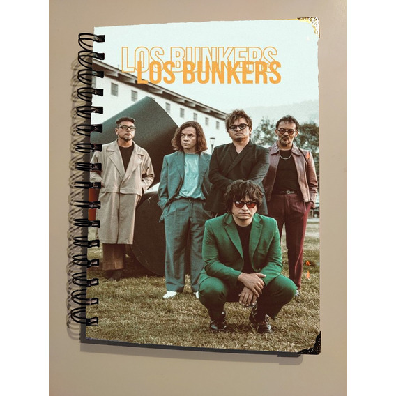 Agenda Los Bunkers + Llaveros + Imanes + Sticker + Regalo