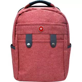 Mochila Vermelha Notebook Executiva Swissland Impermeável