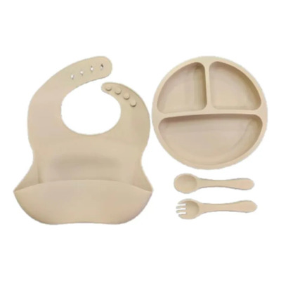 Conjunto De Silicone Para Alimentação Infantil Snh02 Snel Ho