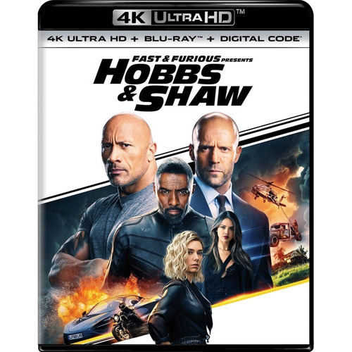 Rápidos Y Furiosos Hobbs Y Shaw | 4k Uhd + Blu Ray Dig