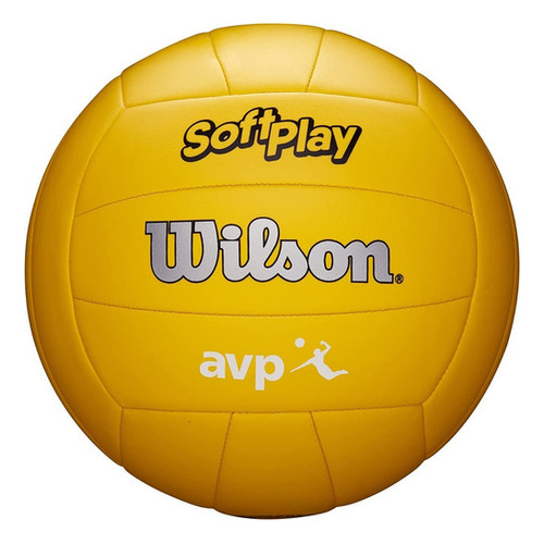 Pelota de Voley Wilson Avp Soft Play Color Amarillo Balón de Volleyball