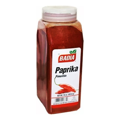 Condimento Badia Paprika 453,6 Gram kosher sin gluten