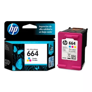 Cartucho De Tinta Hp F6v28al Color Tri-color De 2 Ml