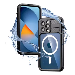 Case Subaquática Mergulho Prova Dágua P/ iPhone 14 Pro Max