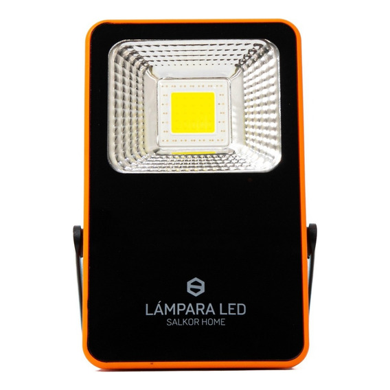 Lampara Farol Luz Power Bank Camping Led Portátil Salkor Color Naranja