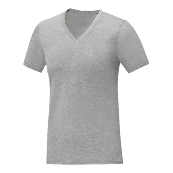 Playera Slim Fit Super Cómoda Cuello V Lycra 