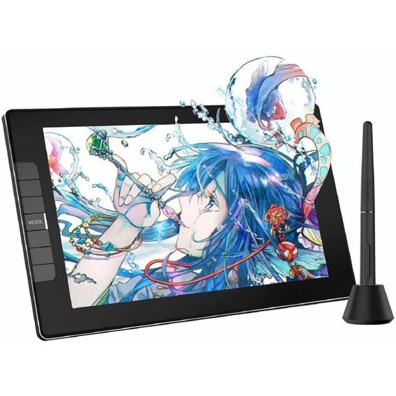 Tableta Gráfica Con Pantalla Veikk Vk1200 Pen Display 11.6