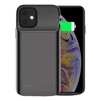 Capa Carregadora Para iPhone 11 / 5000mah Tela 6.1 + Nf-e Cor Preto