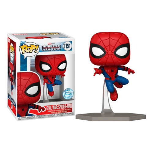 Funko Pop Marvel Civil War Spiderman 1151