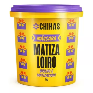 Máscara Capilar Matiza Loiro 1kg - Chikas