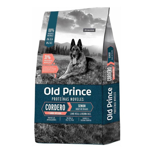 Old Prince Novel cordero y arroz senior all breeds todos los tamaños 15kg