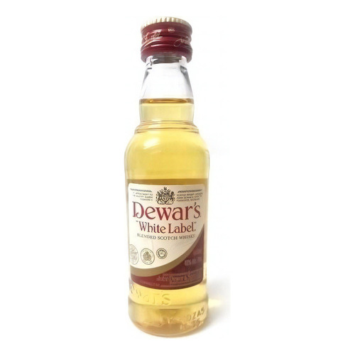Miniatura Whisky Deward White Label X50cc Formato De Venta Unidad