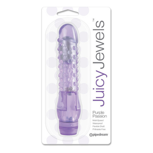 Vibradores Juicy Jewels Passion Sexshop Consolador Protesis Color Morado