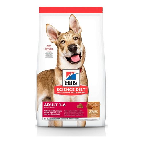Hill's Sd comida para perro adulto cordero y arroz 14.9kg