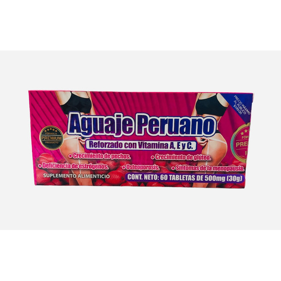 Aguaje Peruano, Semilla De Fenogreco Y Colágeno Hidrolizado