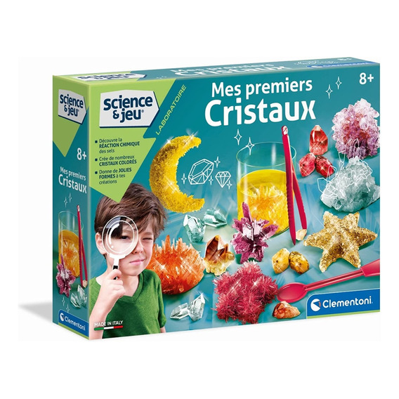 Juego Kit De Experimentos Química De Los Cristales Stem Niño