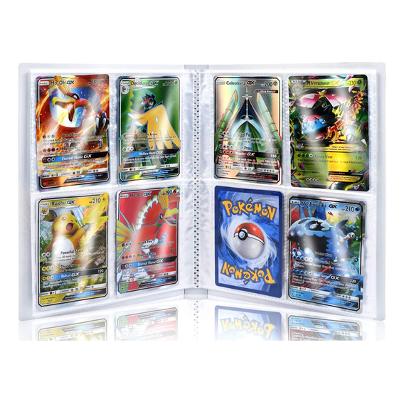 Álbumes Para Cartas Pokemon Diseños Variados 240 Espacios