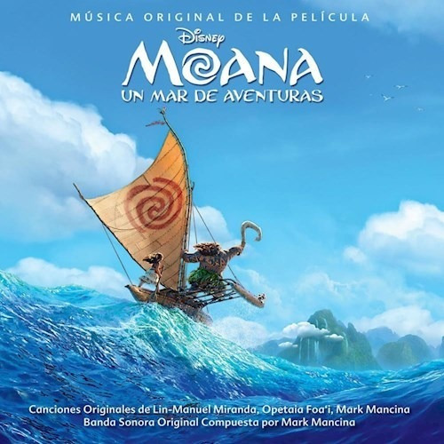 Moana - Banda Original De Sonido Cd Nuevo