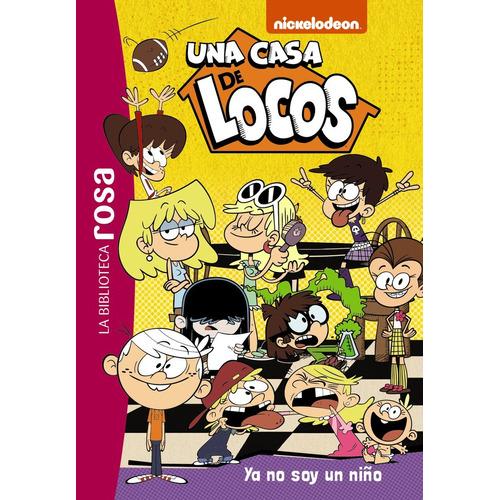 Una Casa De Locos, 3. Biblioteca Rosa, De Varios Autores. Editorial Hachette En Español