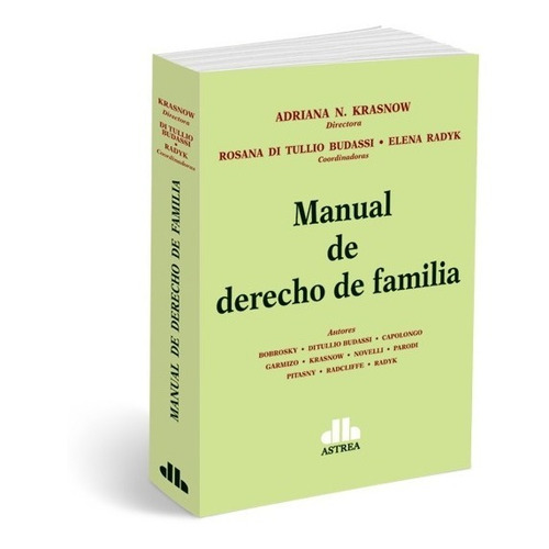 Manual De Derecho De Familia - Krasnow, Adriana N. (director