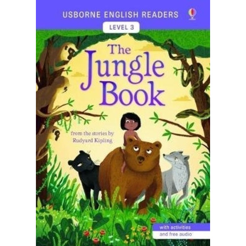 Jungle Book,the -usborne English Readers Level 3   Sep 2017