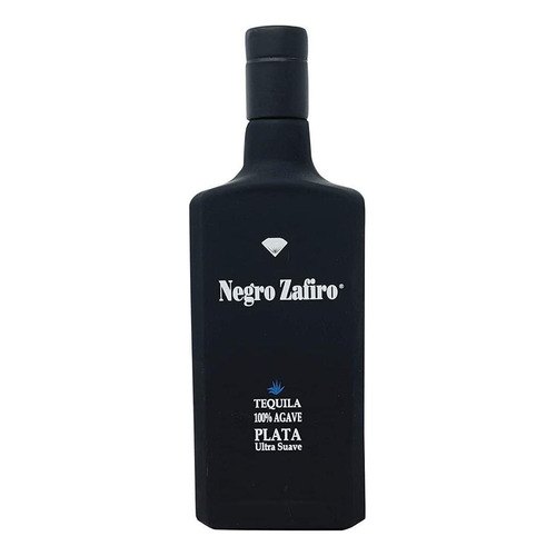 Pack De 2 Tequila Negro Zafiro Añejo Cristalino 750 Ml