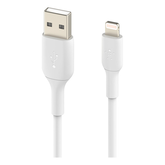 Cable Para iPhone & iPad Lightning 2 M Color Blanco - Belkin