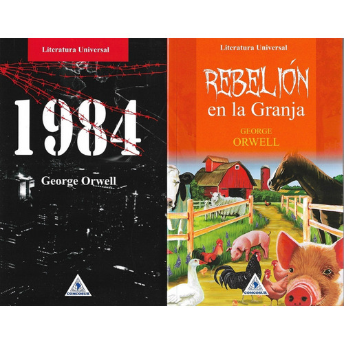 Combo: 1984 + La Rebelión En La Granja - George Orwell