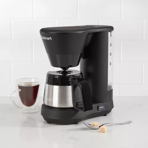 Cafetera Whiteline Con 2 Pocillos 450w Color Negro