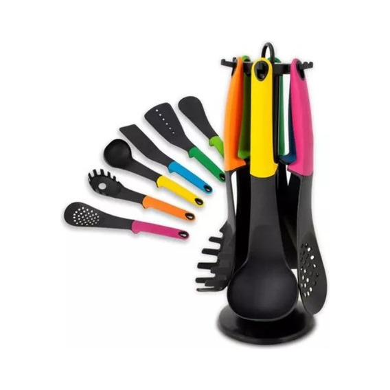 Set Juego Cucharones De 6 Utensilios Para Cocina