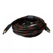 Cable Hdmi 15 Metros Premium Enmallado Doble Filtro