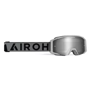 Óculo Para Motociclistas Airoh Blast Xr1 Blast Xr1 Gbxr181 Com Lente Espelhada E Armação Cinza - Tamanho Único