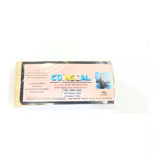 Masilla Artesano Coinseal Epoxi Para Modelar Caja 6 X 1 Kgr