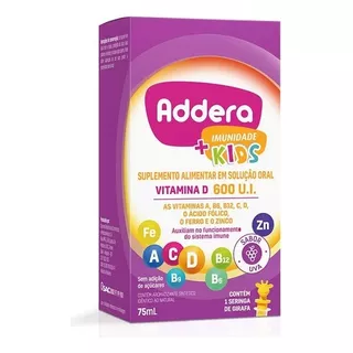Addera + Imunidade Kids Vitamina D 600 U.i.