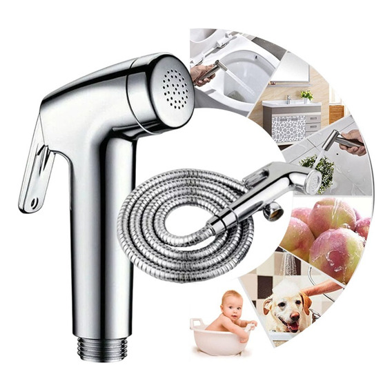 Manguera Con Rociador De Mano Para Ducha O Bidet Sprayer Set