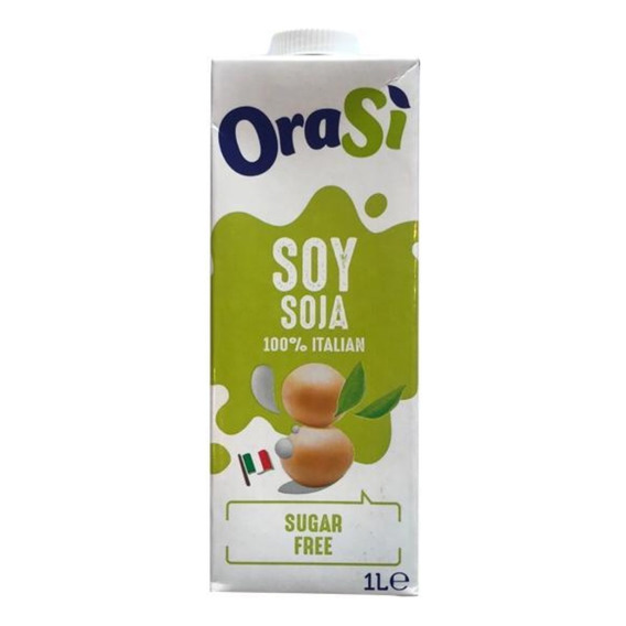 Leche Vegetal Bebida De Soya Orasi Sin Azúcar 1 Litro
