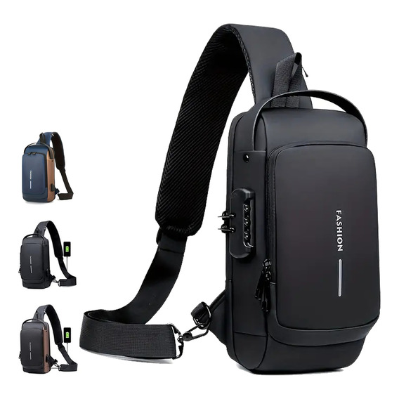 Mochila Impermeable Bolsos Para Hombre Antirrobo Con Carga Bolso Para Hombre Mochila Cruzada Mochilas De Viaje Mochila Para Viaje