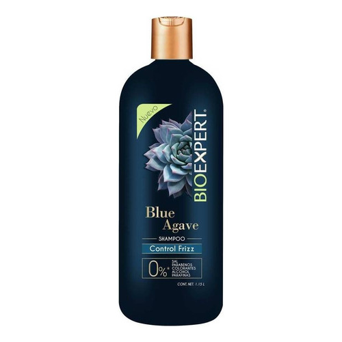 Shampoo Blue Agave Bioexpert 1.15 Lt, Anti Frizz