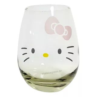 Vaso Hello Kitty De Vidrio Kawaii 