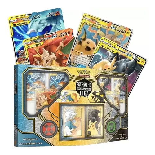 Pokemon Deck Baralha Batalha Liga Zacian V Lacrado Ptbr - Escorrega o Preço